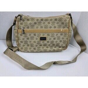 Corroco Italy Signature Shoulder Handbag Purse